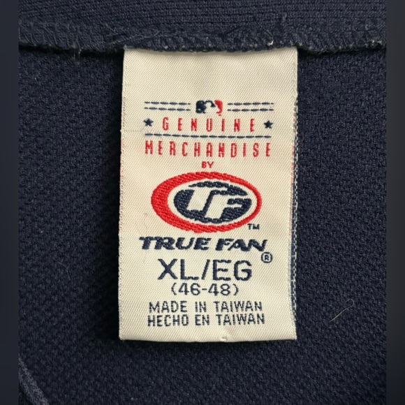 Vintage True Fan New York Yankees Button Up Jersey Size XL - Picture 3 of 5